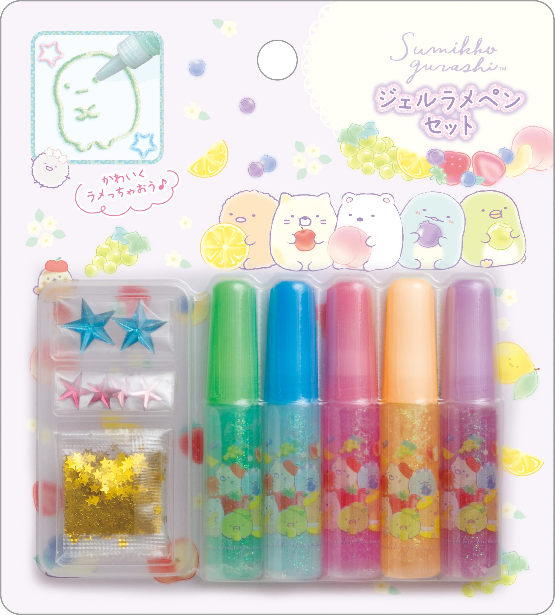 San-X Sumikko Gurashi Gel Lame Pen Set Pr05901- Japan Figure Store - #1 Bring To You The Best Japanese Goods