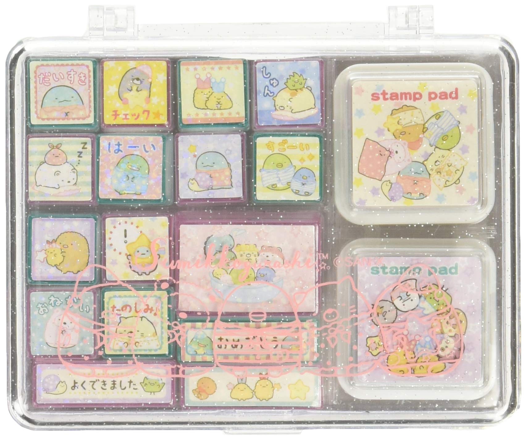 San-X Sumikko Gurashi Stamp Set Ft55701- Japan Figure Store - #1 Bring To You The Best Japanese Goods