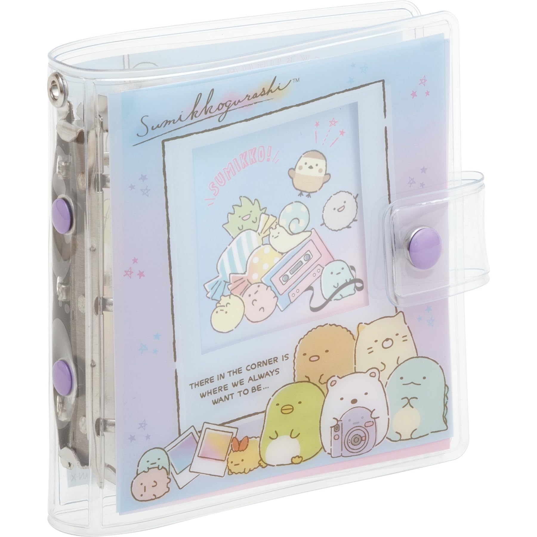 San-X Sumikko Gurashi Mini Binder Photo Style Japan 11X10X2Cm Fa08502- Japan Figure Store - #1 Bring To You The Best Japanese Goods