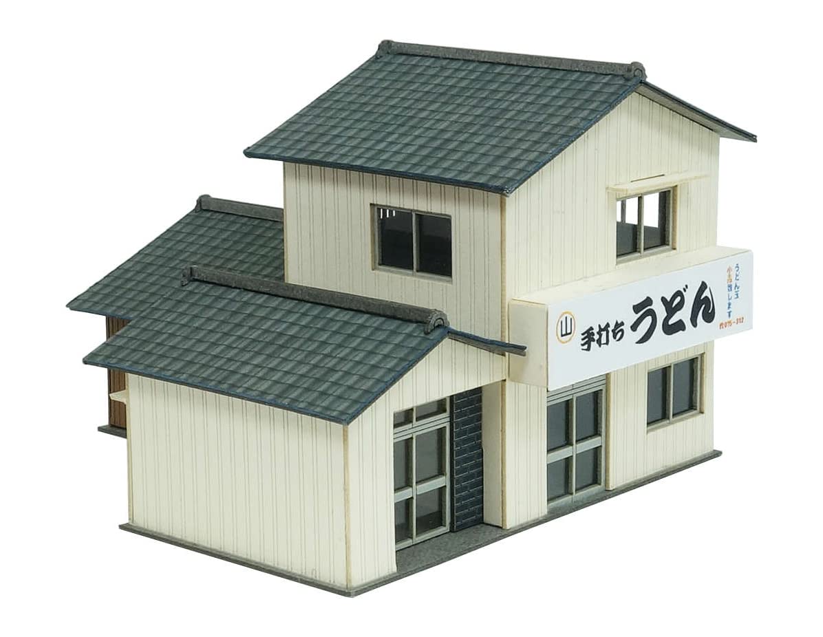 Sankei Nostalgic Diorama Series 1/150 Udon Shop Paper Craft Mp03-112- Japan Figure Store - #1 Bring To You The Best Japanese Goods