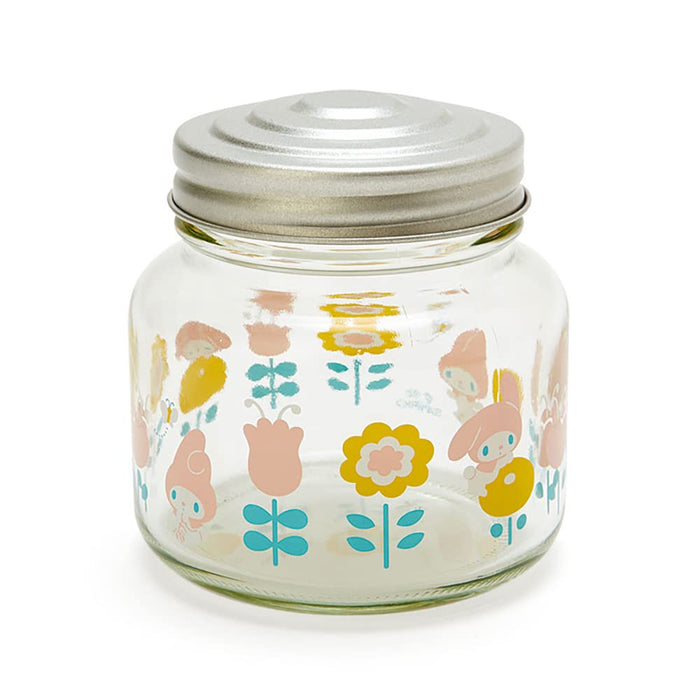 Sanrio 109029 My Melody Glass Canister (Retro Clear Tableware)- Japan Figure Store - #1 Bring To You The Best Japanese Goods