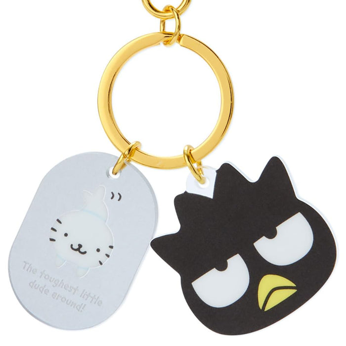 Sanrio Badtz-Maru Face Keychain 913359 Japan- Japan Figure Store - #1 Bring To You The Best Japanese Goods