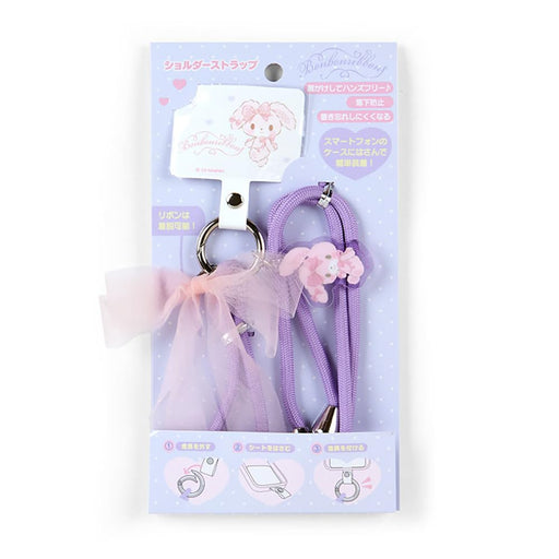 Sanrio Bonbon Ribbon Shoulder Strap 948853- Japan Figure Store - #1 Bring To You The Best Japanese Goods