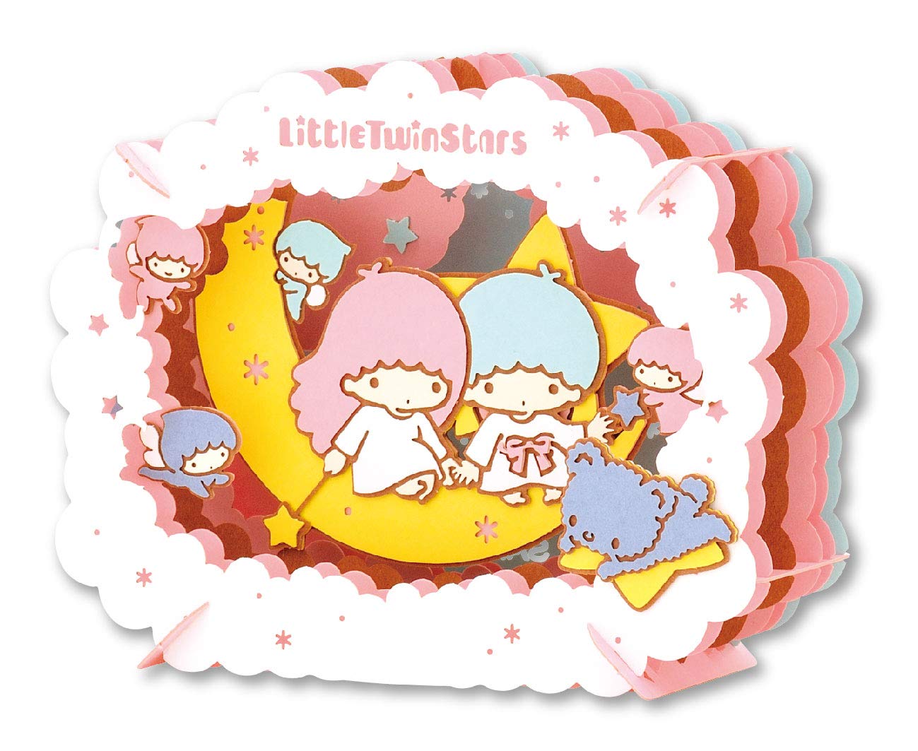 ENSKY Paper Theater Pt-117 Sanrio Little Twin Stars- Japan Figure Store - #1 Bring To You The Best Japanese Goods