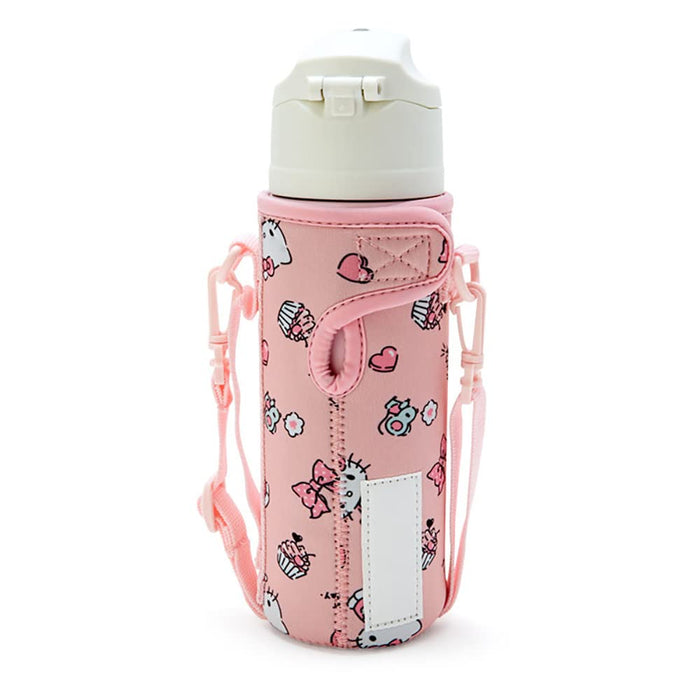 SANRIO Stainless Steel Water Bottle With Cover Hello Kitty- Japan Figure Store - #1 Bring To You The Best Japanese Goods