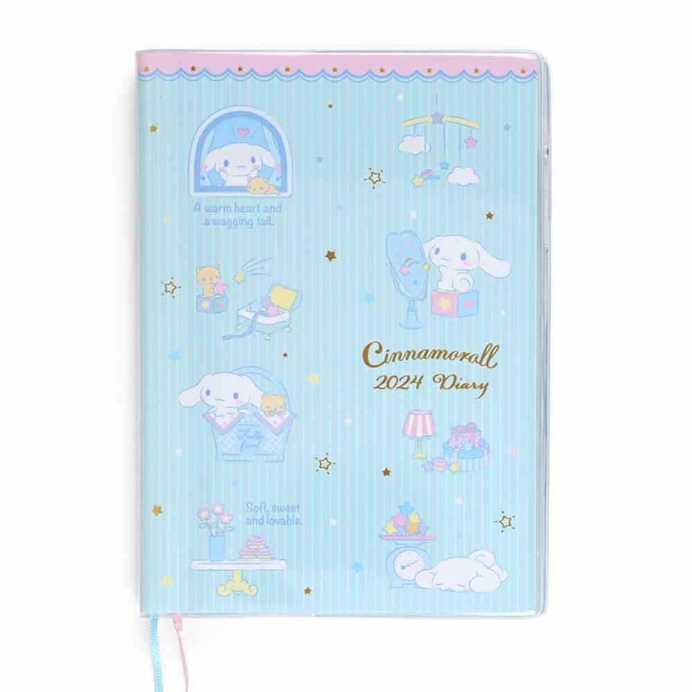 Sanrio Cinnamoroll B6 Diary Japan 2024 704113- Japan Figure Store - #1 Bring To You The Best Japanese Goods