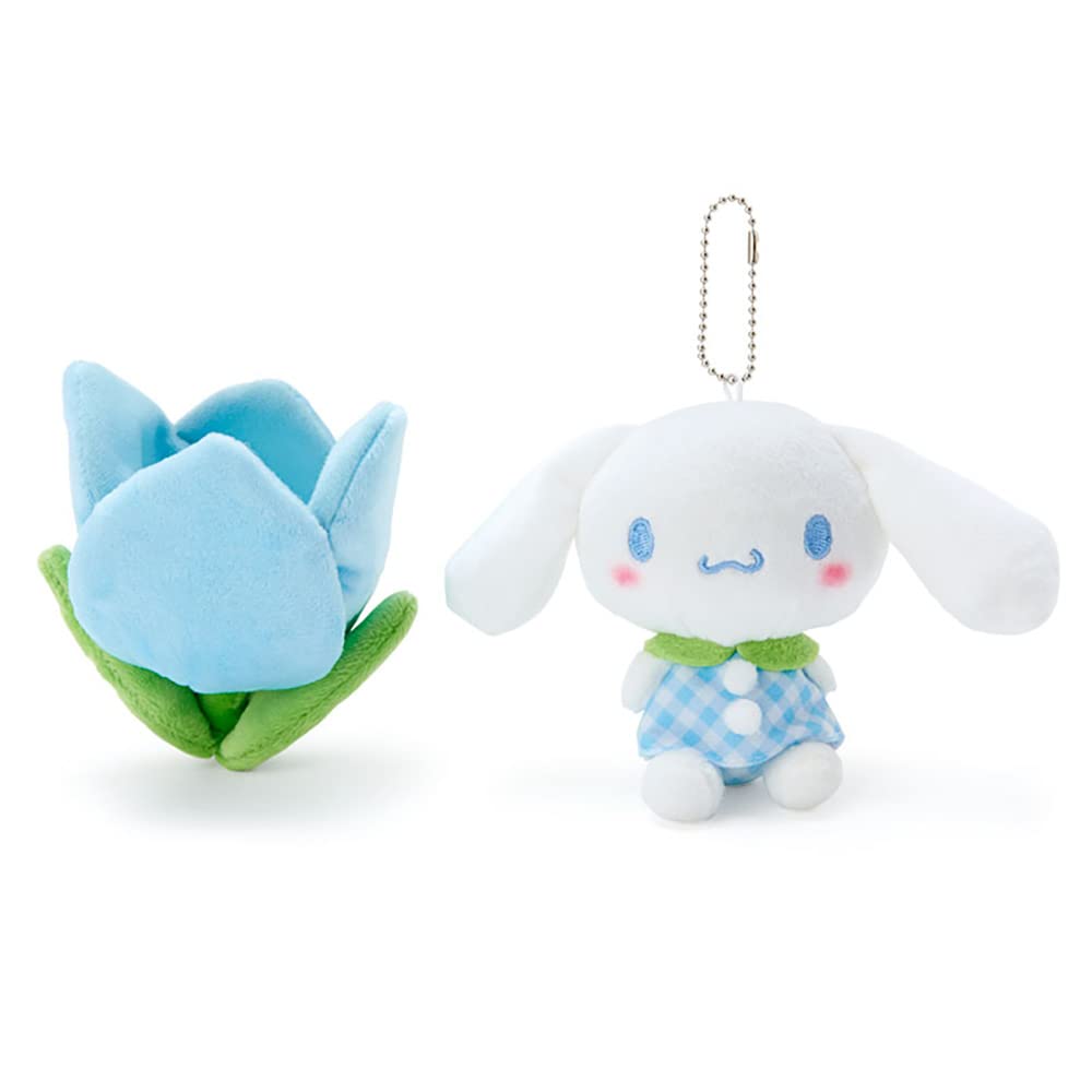 MARUSHIN Sanrio Plush Keychain Mascot Cinnamoroll Tulip- Japan Figure Store - #1 Bring To You The Best Japanese Goods