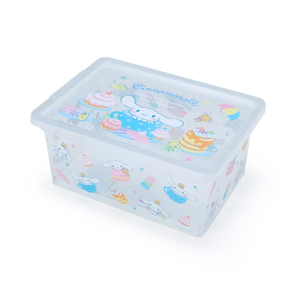 SANRIO Storage Case With Lid Cinnamoroll- Japan Figure Store - #1 Bring To You The Best Japanese Goods