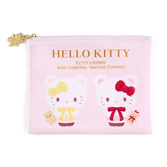 SANRIO Flat Pouch Set 2 Pcs Hello Kitty Birthday 2022- Japan Figure Store - #1 Bring To You The Best Japanese Goods