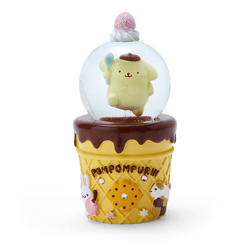 Sanrio Pompompurin Snow Globe 5.2x5.2x9cm 133582- Japan Figure Store - #1 Bring To You The Best Japanese Goods
