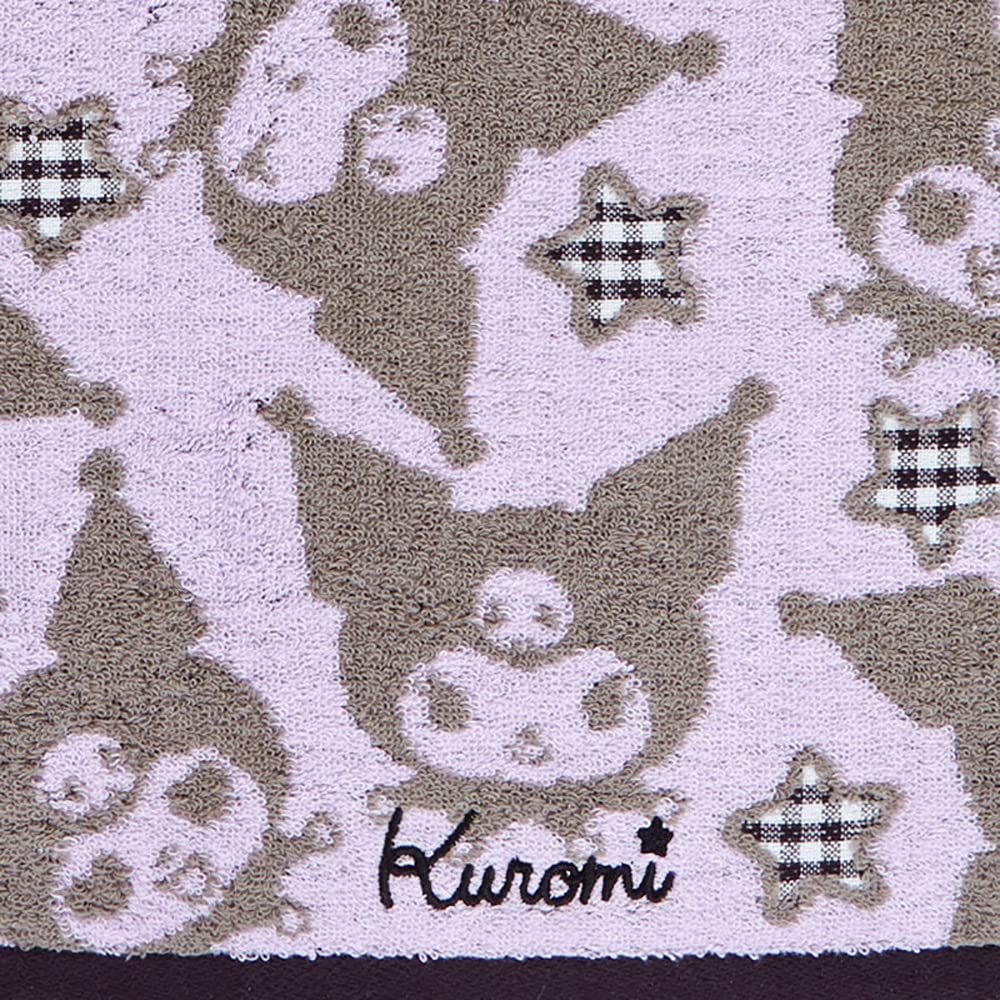 SANRIO Antibacterial Face Towel Kuromi- Japan Figure Store - #1 Bring To You The Best Japanese Goods