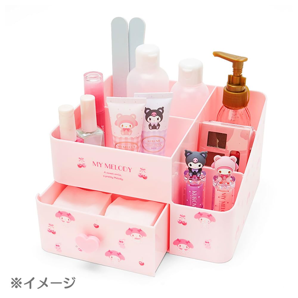 Sanrio Kuromi 436402 Cosmetic Storage Box- Japan Figure Store - #1 Bring To You The Best Japanese Goods