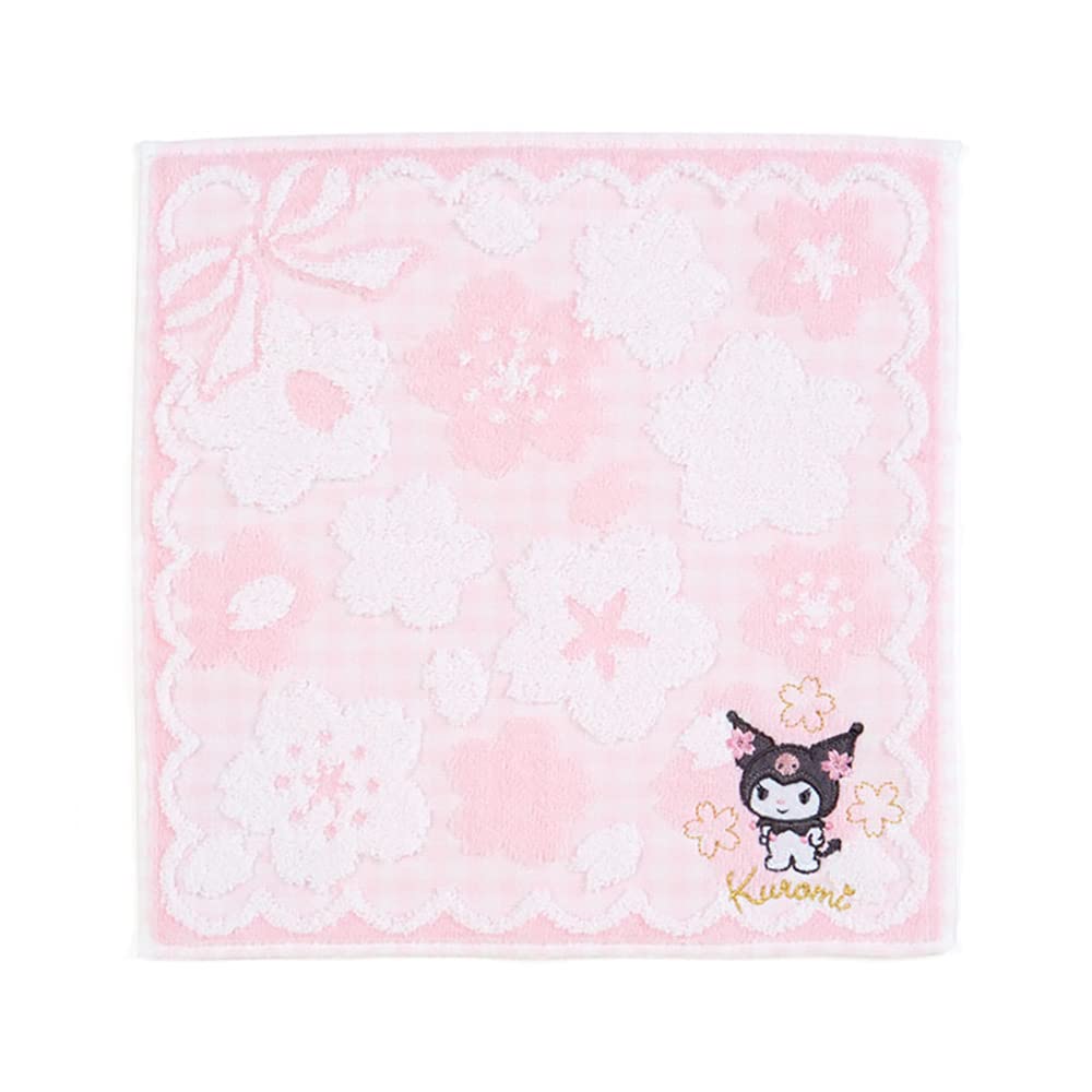 SANRIO Mini Towel Kuromi 2022 Cherry Blossom- Japan Figure Store - #1 Bring To You The Best Japanese Goods