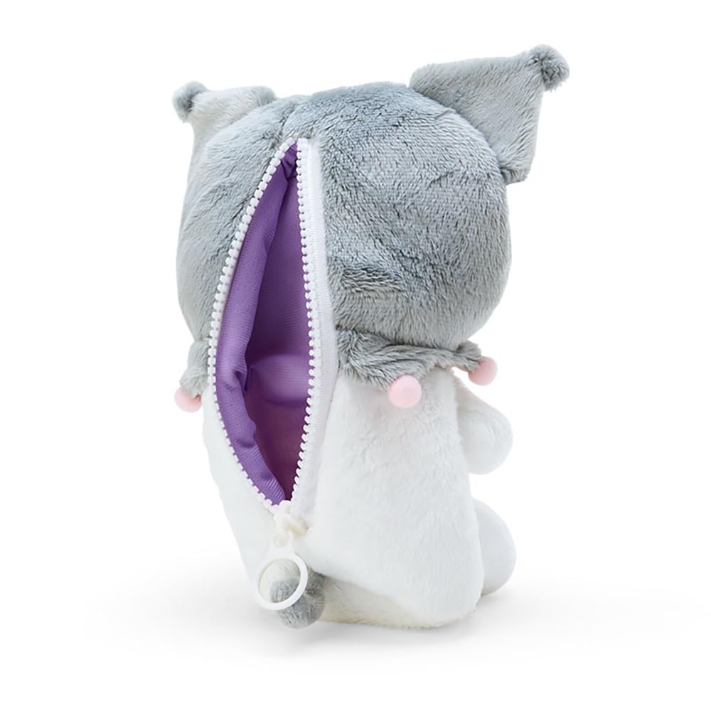 Sanrio Kuromi Plush Pencil Case 554961- Japan Figure Store - #1 Bring To You The Best Japanese Goods