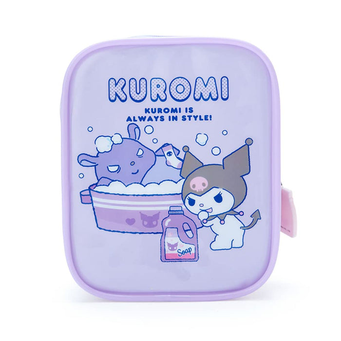 Sanrio 270482 Kuromi Vinyl Pouch Sanrio Washing Day Kuromi Character Vinyl Pouch- Japan Figure Store - #1 Bring To You The Best Japanese Goods
