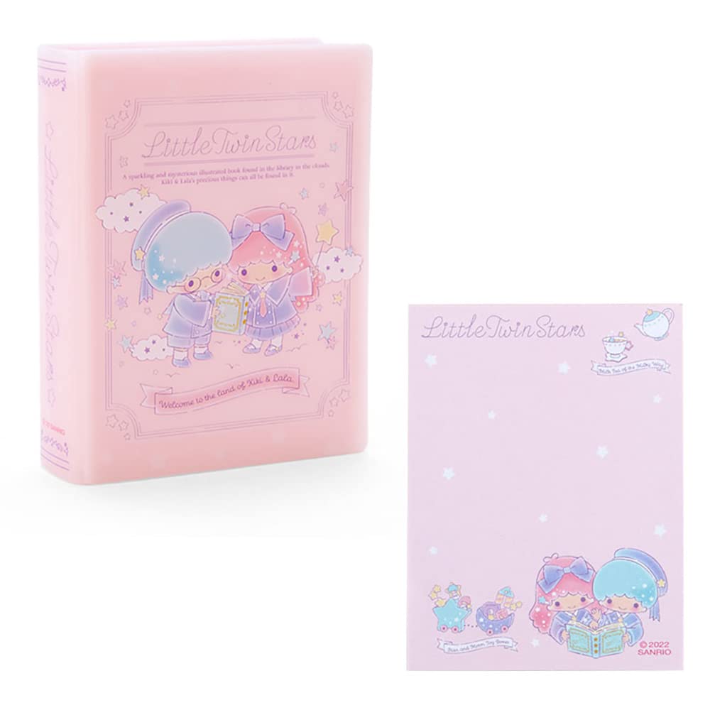 Sanrio Little Twin Stars Memo Case Encyclopedia Design Japan 800902- Japan Figure Store - #1 Bring To You The Best Japanese Goods