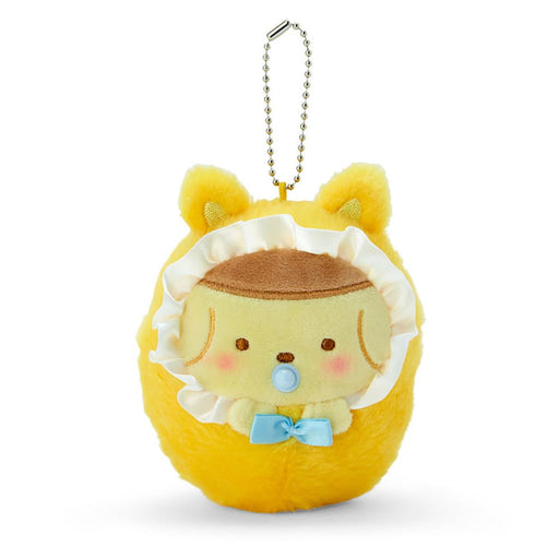 Sanrio Pompompurin Mascot Holder 10x7.3x4cm 978680- Japan Figure Store - #1 Bring To You The Best Japanese Goods