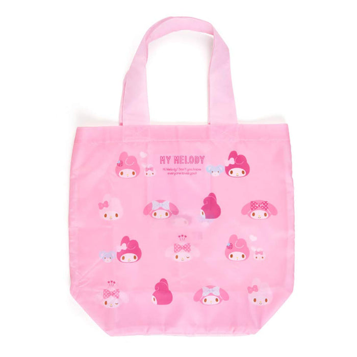 SANRIO Eco Bag With Pouch My Melody- Japan Figure Store - #1 Bring To You The Best Japanese Goods