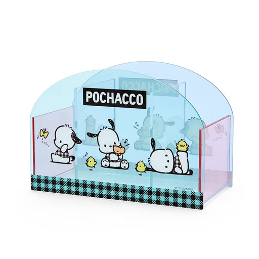 Sanrio Pochacco Checked Design Acrylic Multi Stand 875406- Japan Figure Store - #1 Bring To You The Best Japanese Goods