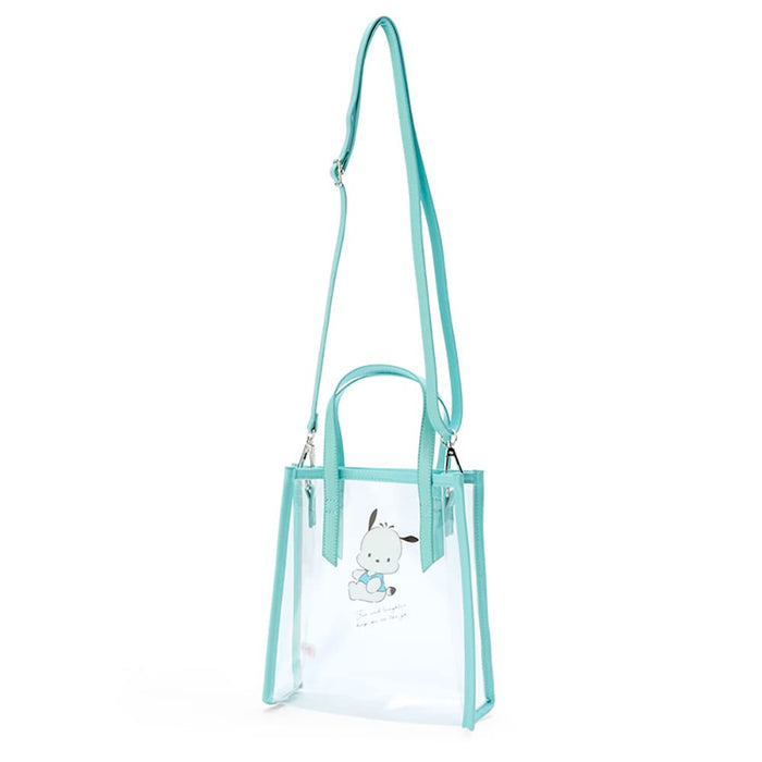Sanrio Pochacco Japan Clear Handbag Shoulder 763861- Japan Figure Store - #1 Bring To You The Best Japanese Goods