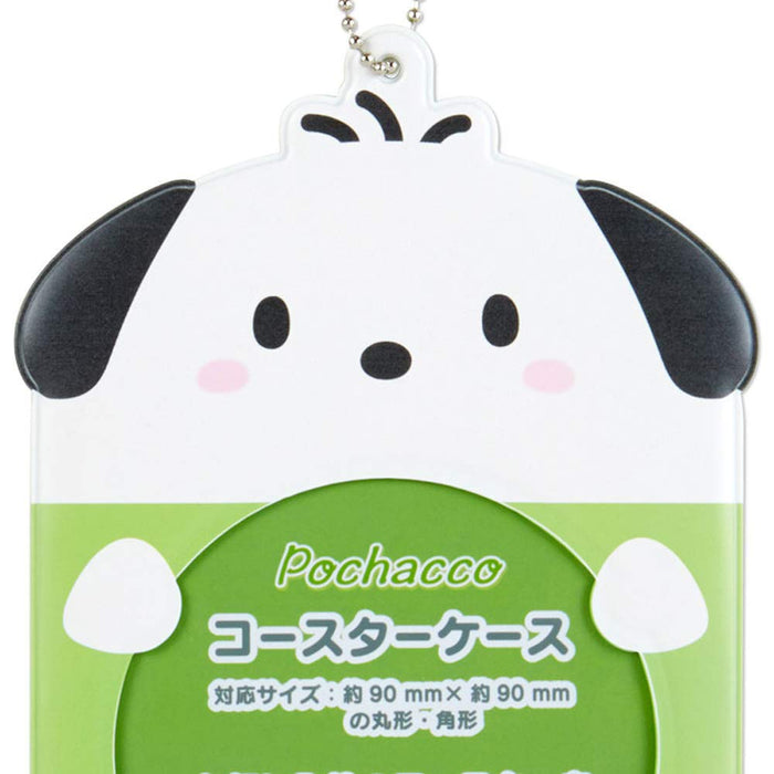 Sanrio Pochacco Coaster Case Tokimeki Pusher Japan 001511- Japan Figure Store - #1 Bring To You The Best Japanese Goods
