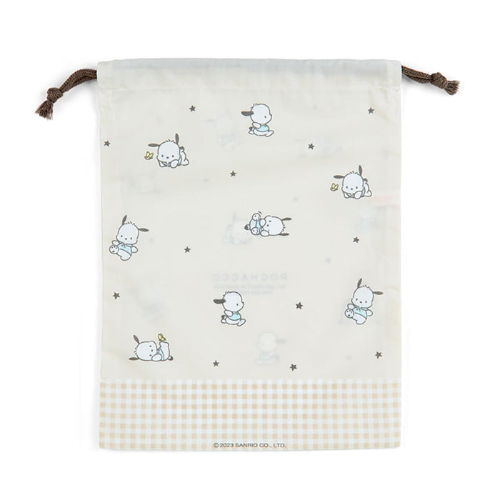 Sanrio Pochacco Drawstring Bag From Japan - M 255271- Japan Figure Store - #1 Bring To You The Best Japanese Goods