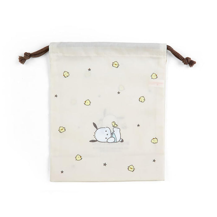 Sanrio Pochacco Drawstring Bag Japan S 254550- Japan Figure Store - #1 Bring To You The Best Japanese Goods