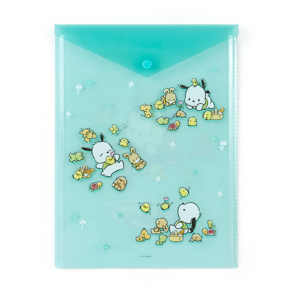 Sanrio 356999 Pochacco Pocket Clear File Japanese Clear File Folders Sanrio Pocket Clear File- Japan Figure Store - #1 Bring To You The Best Japanese Goods