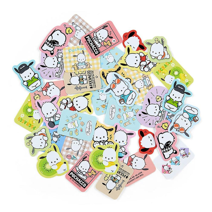 Sanrio Pochacco Sticker & Case Set Japan 401331- Japan Figure Store - #1 Bring To You The Best Japanese Goods