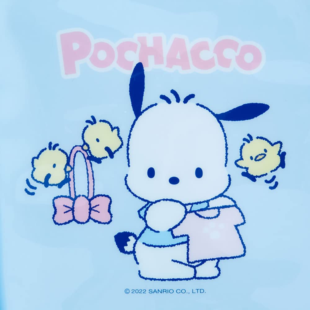 Sanrio 270491 Pochacco Vinyl Pouch Sanrio Laundry Weather - Sanrio Laundry Weather Pouch- Japan Figure Store - #1 Bring To You The Best Japanese Goods