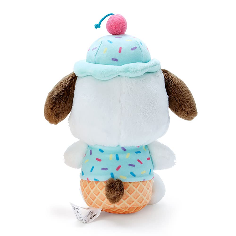 Sanrio Plush Toy Pochacco / Ice Cream Parlor Japanese Cute Plush Dolls Kids Plush Toys- Japan Figure Store - #1 Bring To You The Best Japanese Goods