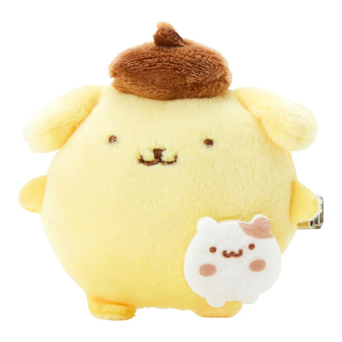 Sanrio Pompompurin Manmaru Hair Clip Set Japan 738379- Japan Figure Store - #1 Bring To You The Best Japanese Goods