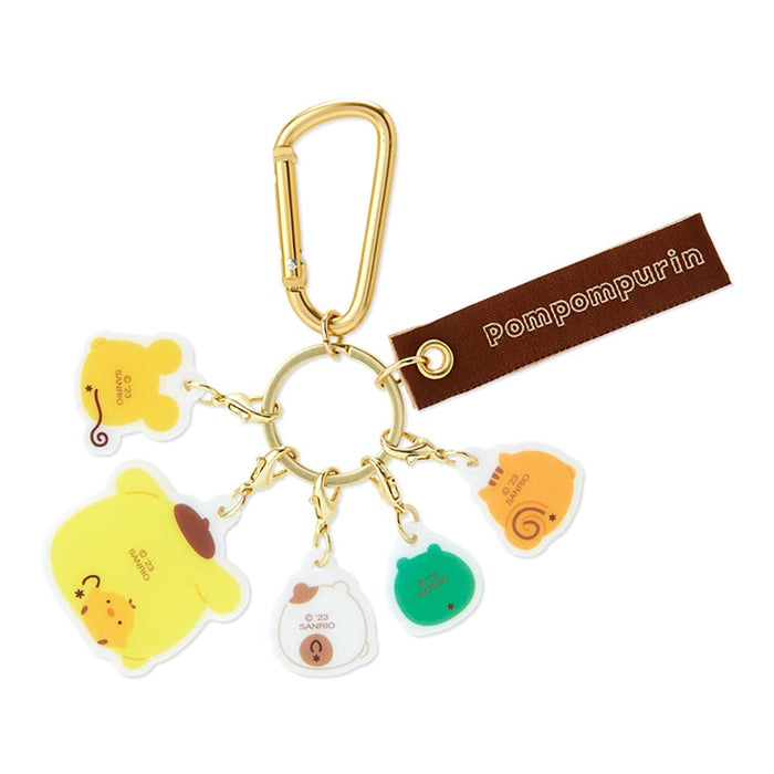 Sanrio Pompompurin Charm Keychain 736554 Japan- Japan Figure Store - #1 Bring To You The Best Japanese Goods