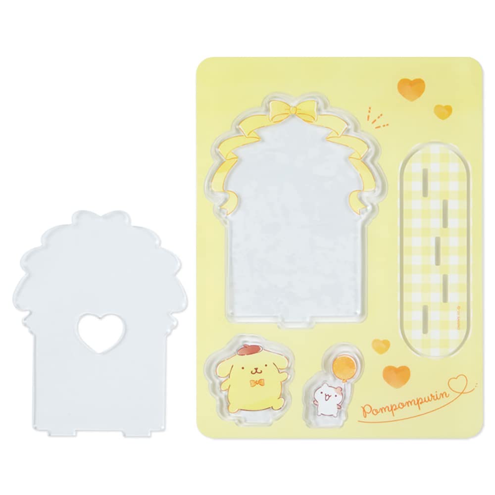SANRIO Cheki Acrylic Stand Pom Pom Purin Enjoy Idol- Japan Figure Store - #1 Bring To You The Best Japanese Goods
