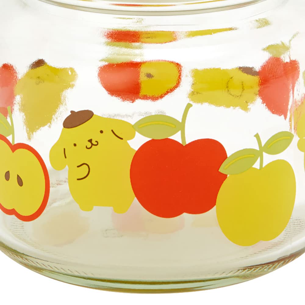 Sanrio Pompompurin Glass Canister (Retro Clear Tableware) 109118- Japan Figure Store - #1 Bring To You The Best Japanese Goods