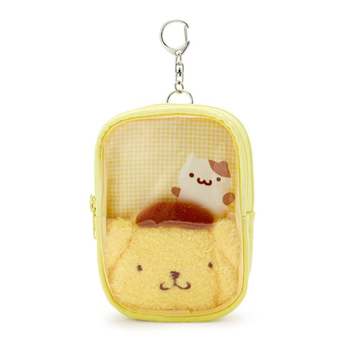 Sanrio Mini Pouch Charm Pompompurin Japanese Cosmetic Bags Pompompurin Mini Pouch- Japan Figure Store - #1 Bring To You The Best Japanese Goods