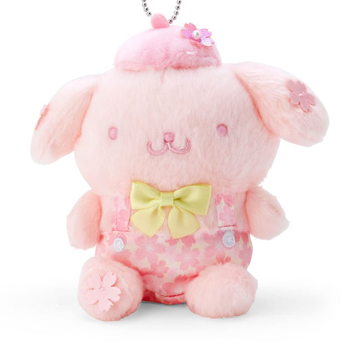 Sanrio Pompompurin Sakura Dress Holder Limited Edition Mascot- Japan Figure Store - #1 Bring To You The Best Japanese Goods