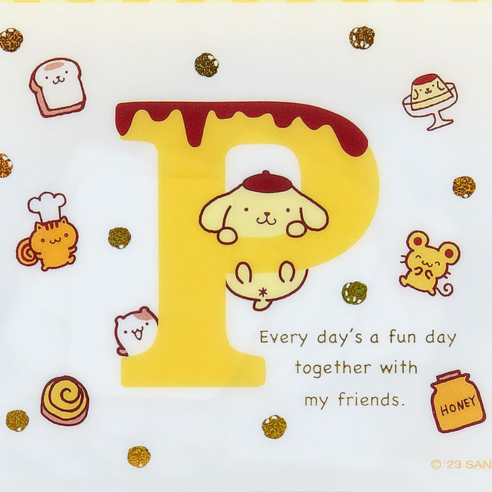 Sanrio Pompompurin Sticker & Case Set Japan 400777- Japan Figure Store - #1 Bring To You The Best Japanese Goods