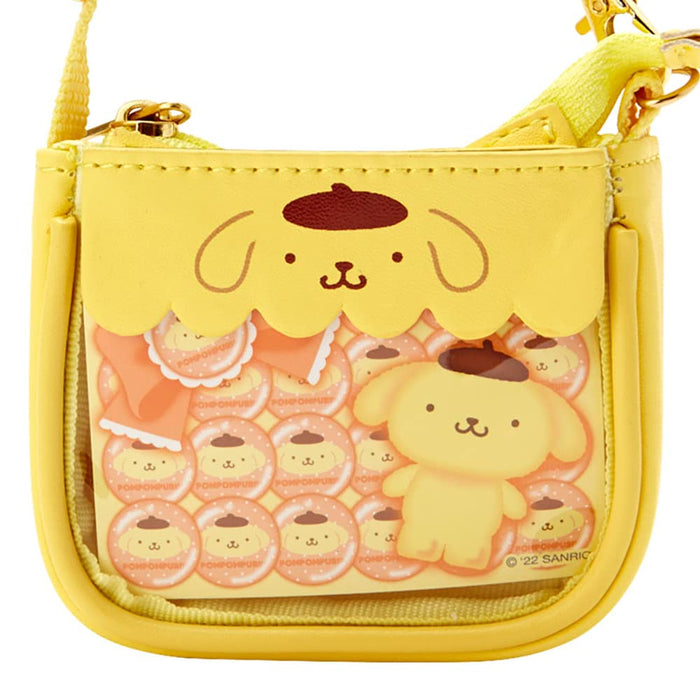 Sanrio Pompompurin Stuffed Pochette (Pitatto Friends) 962163- Japan Figure Store - #1 Bring To You The Best Japanese Goods