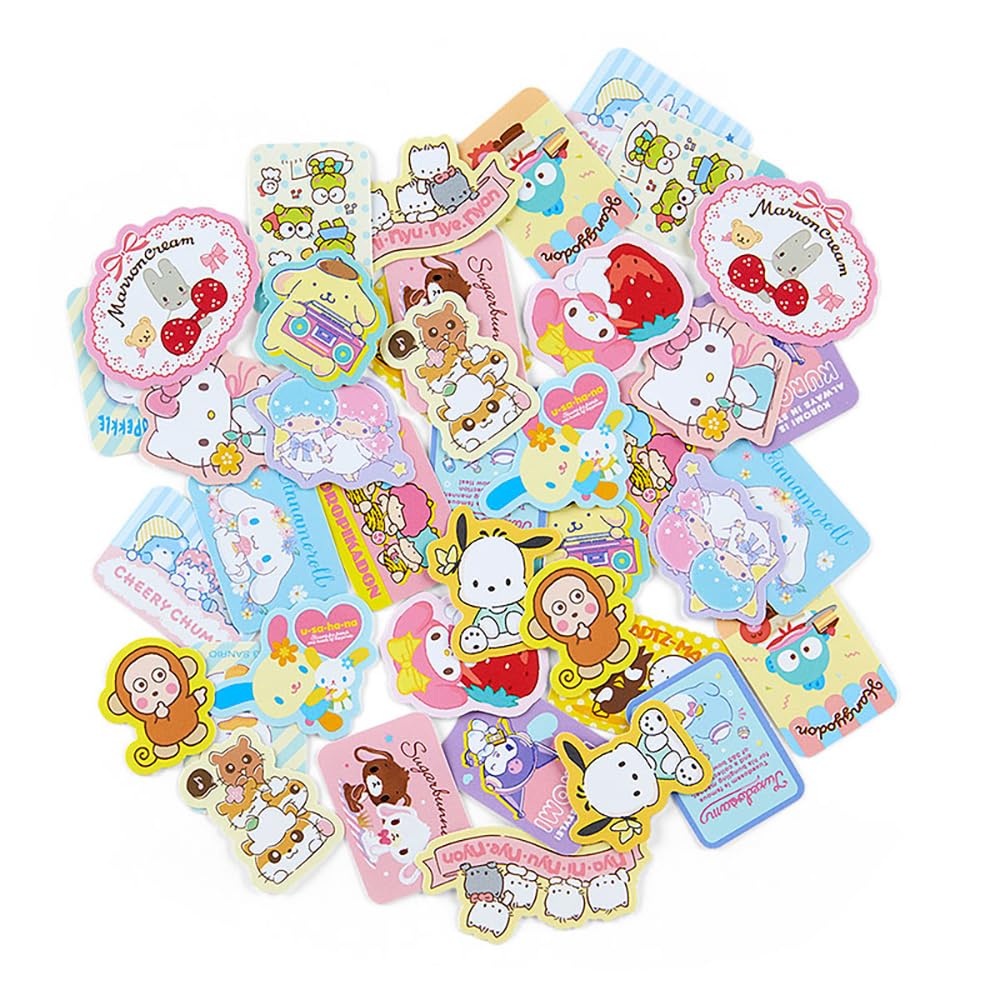 Sanrio Characters Sticker & Case Set Japan 401650- Japan Figure Store - #1 Bring To You The Best Japanese Goods
