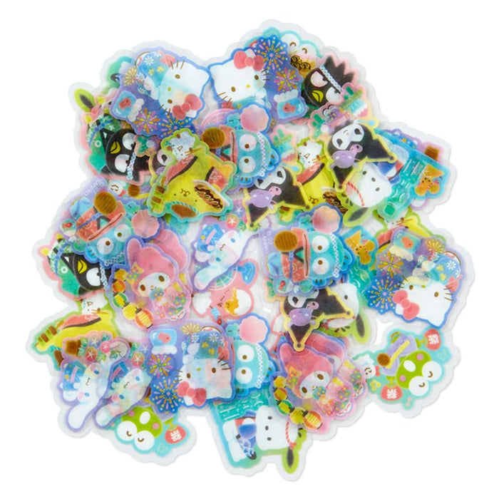 SANRIO Summer Sticker Pack Japanese Style SANRIO Characters- Japan Figure Store - #1 Bring To You The Best Japanese Goods