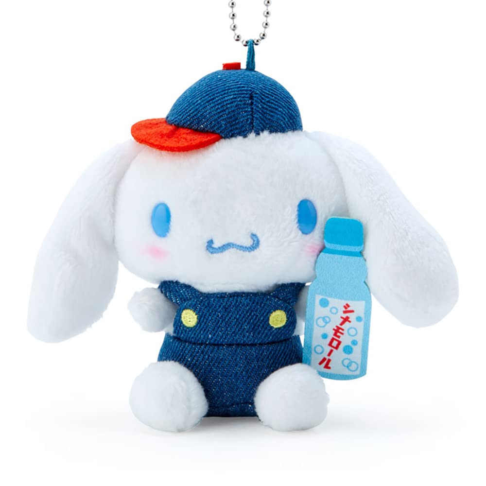 Sanrio Cinnamoroll Mascot Holder (Sanri Dagashi Honpo) Plush Toy Made In Japan- Japan Figure Store - #1 Bring To You The Best Japanese Goods
