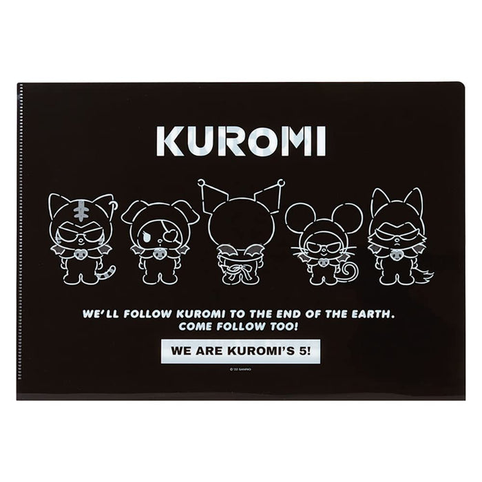 Sanrio Kuromi Punched File Set (We Are Chromies 5) Japanese Cute Punched File Set- Japan Figure Store - #1 Bring To You The Best Japanese Goods