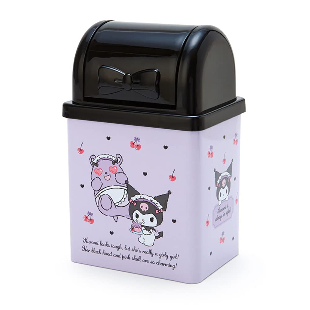 SANRIO Mini Wastebasket Kuromi- Japan Figure Store - #1 Bring To You The Best Japanese Goods