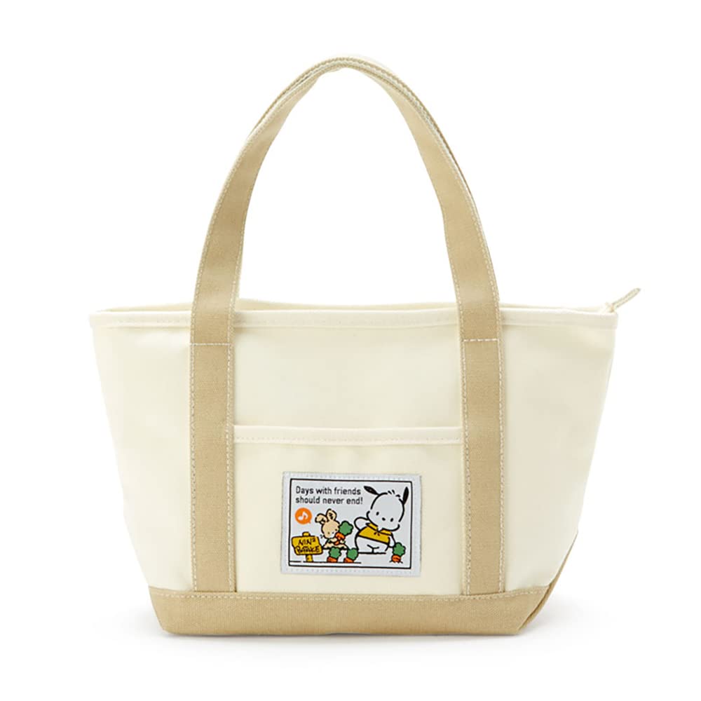 SANRIO Canvas Tote Bag Pochacco Size: S- Japan Figure Store - #1 Bring To You The Best Japanese Goods