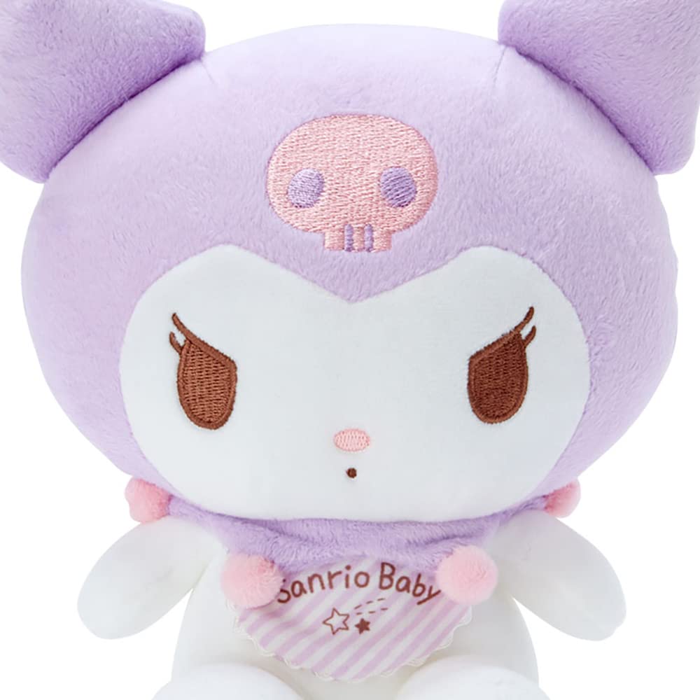 Sanrio Kuromi 17.5x12x19.5cm Washable Plush Toy Ideal Baby Gift- Japan Figure Store - #1 Bring To You The Best Japanese Goods