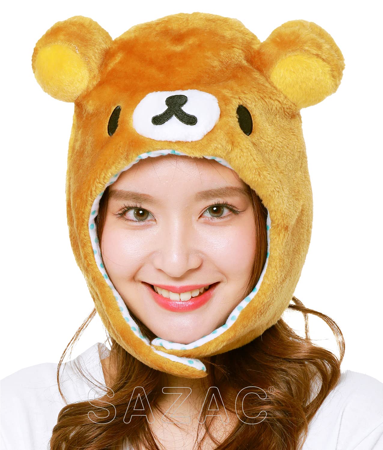 Sazac Kigurumi Cap Rilakkuma- Japan Figure Store - #1 Bring To You The Best Japanese Goods