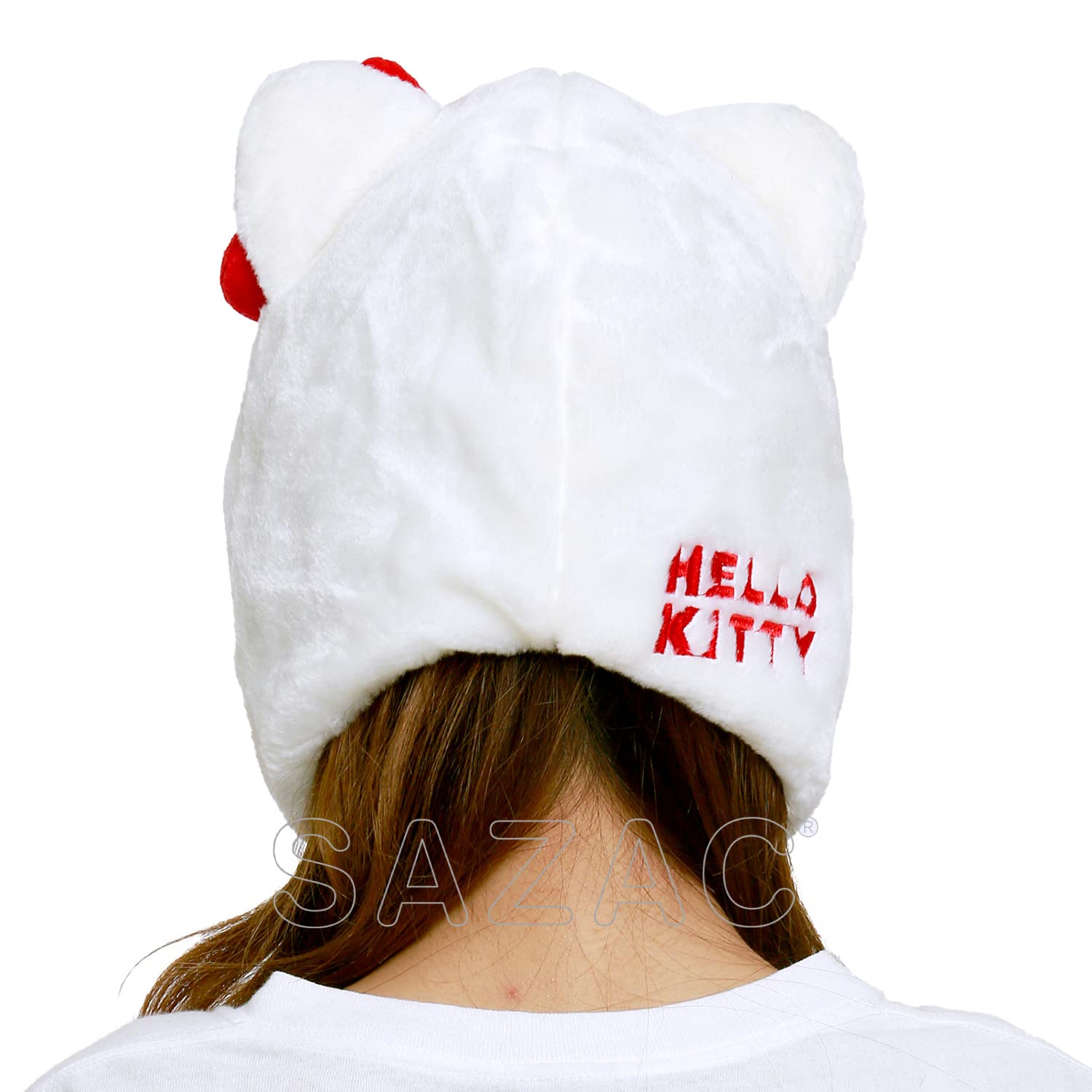 Sazac Kigurumi Cap Japan Sanrio Hello Kitty- Japan Figure Store - #1 Bring To You The Best Japanese Goods