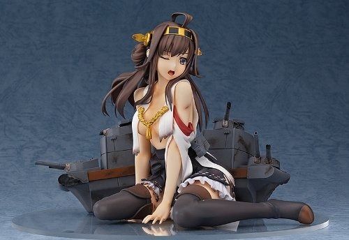 Scale Figure Kantai Collection -kancolle- Kongo Half-damage Ver. 1/8 Max Factory- Japan Figure Store - #1 Bring To You The Best Japanese Goods