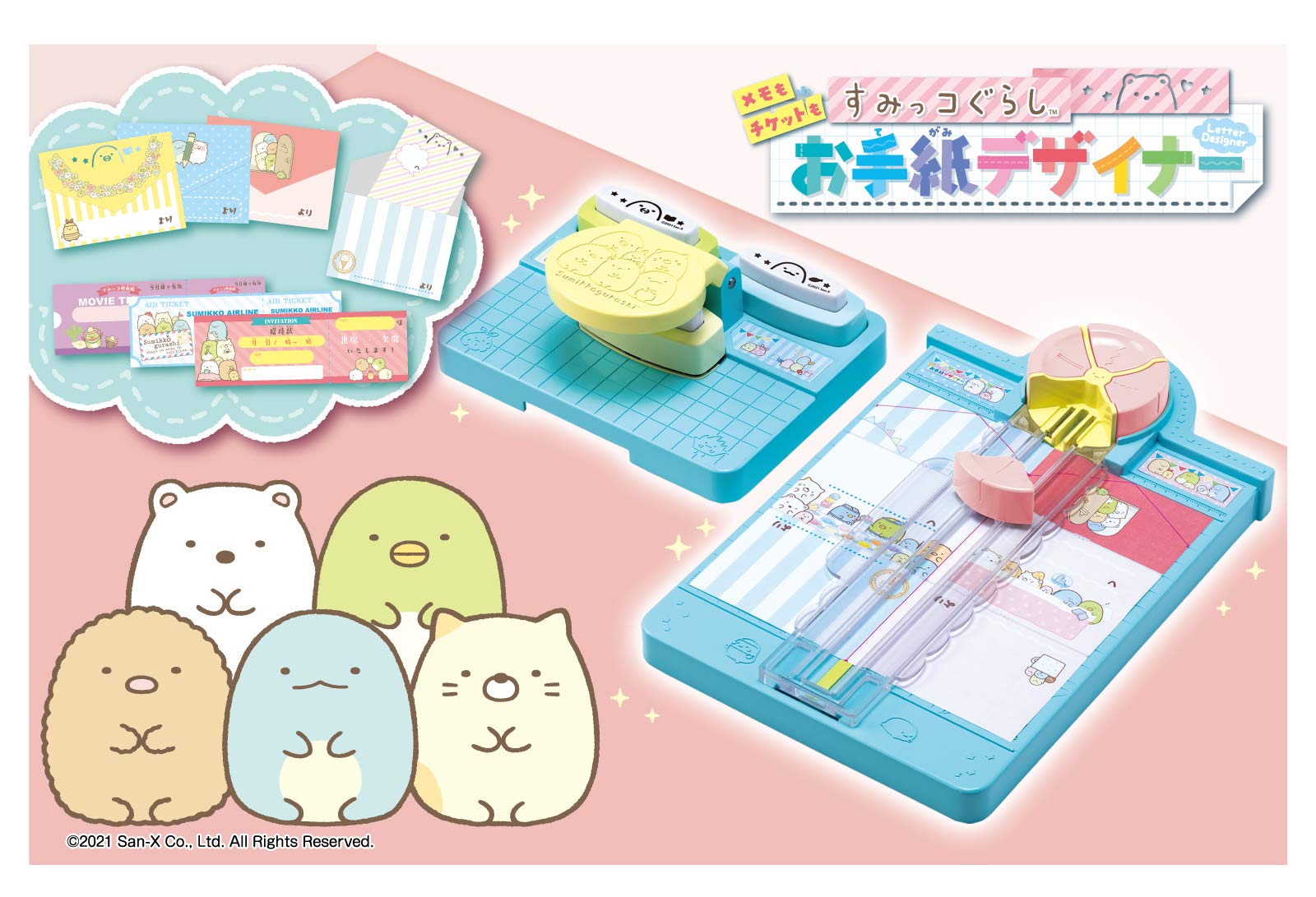 Sega Toys Sumikko Gurashi Memo & Ticket Letter Designer- Japan Figure Store - #1 Bring To You The Best Japanese Goods